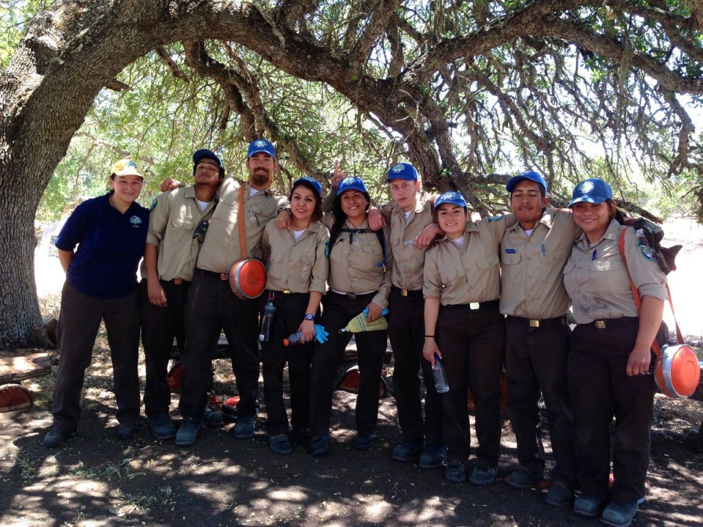 Salute to the California Conservation Corps! Learning Among the Oaks